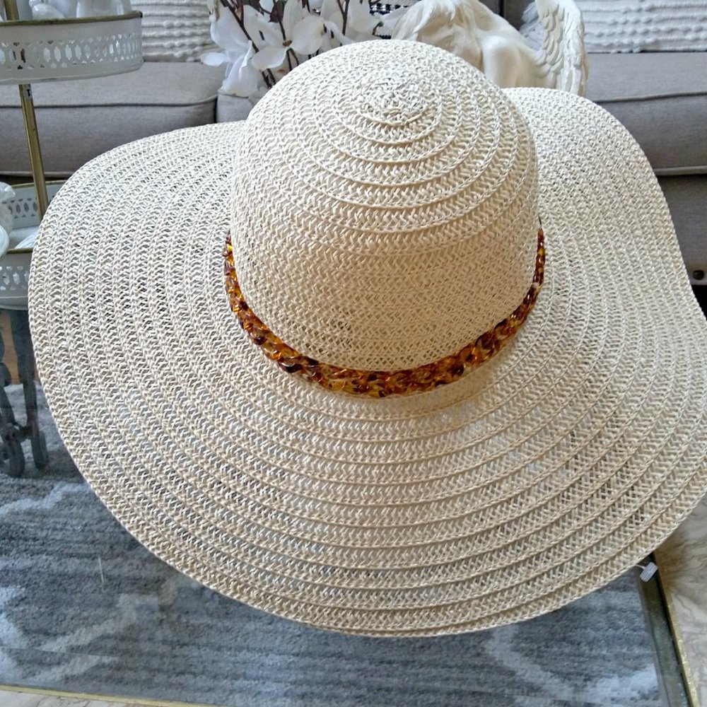 NWOT! WINERY Sun GARDEN WEDDING HAT By KENSIE - Picture 3 of 5